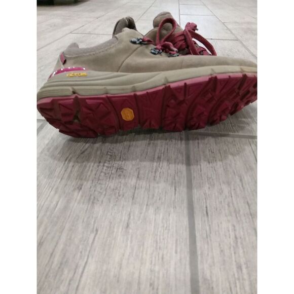 DANNER DRY Mountain 600 3" Low Hiking Boots 62264 Women's Sz 8. Gray Plum Vibram - Picture 3 of 8
